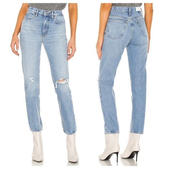 NWT RE/DONE 70S STRAIGHT JEANS SIZE 24 - Picture 1 of 10